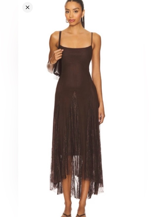 Steve Madden Dresses & Skirts - Steve Madden Women's Vita Midi Dress Chocolate Small New